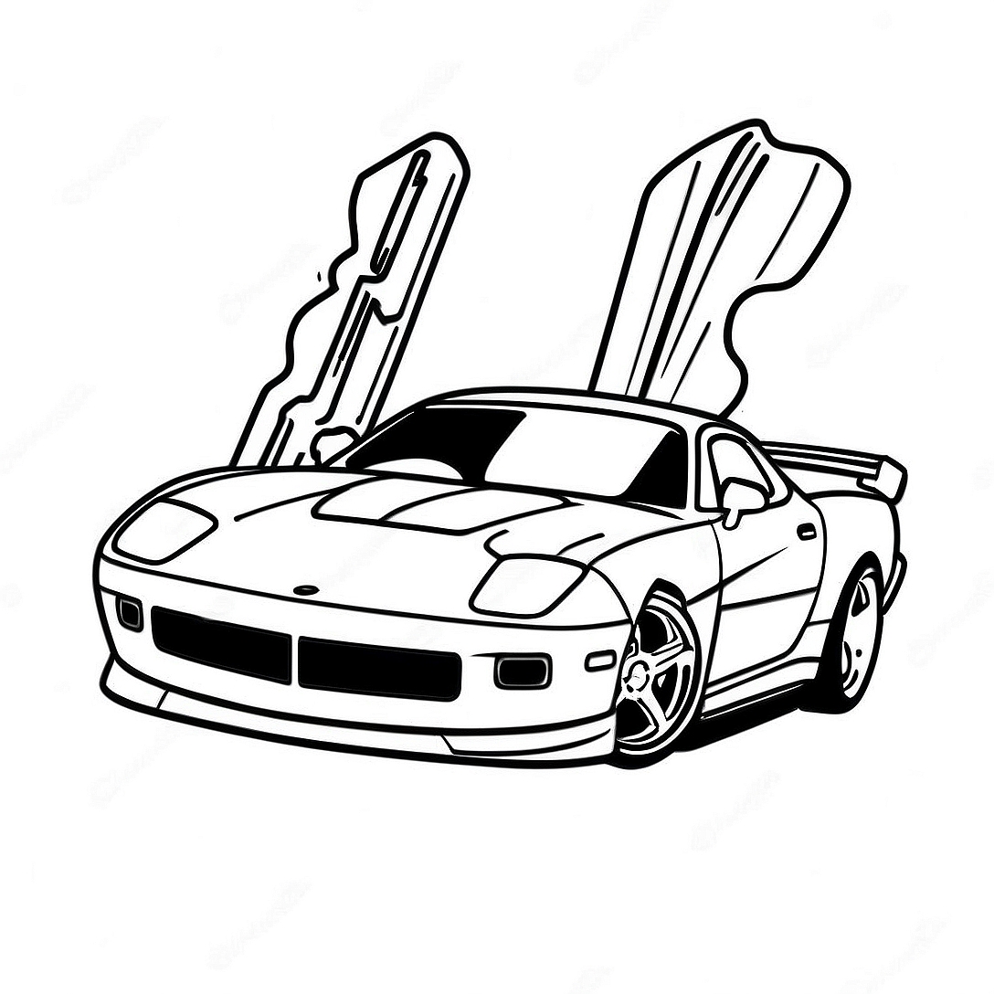 Fast and Furious Coloring Page | Fast and Furious coloring page