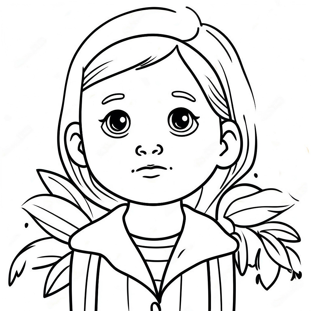 Children's Grief Coloring Page | Children's Grief coloring page