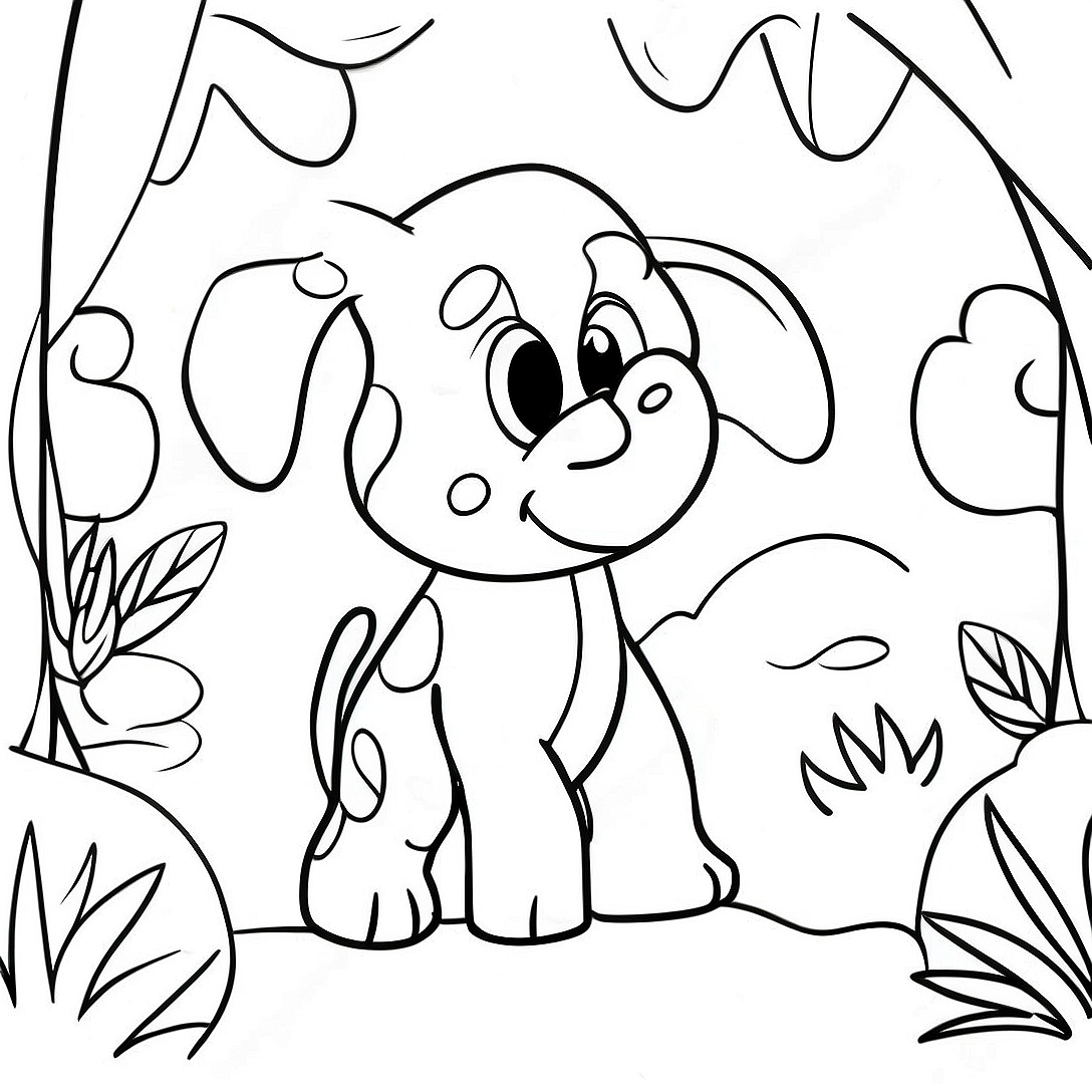 Jungle Junction Coloring Page | Jungle Junction coloring page