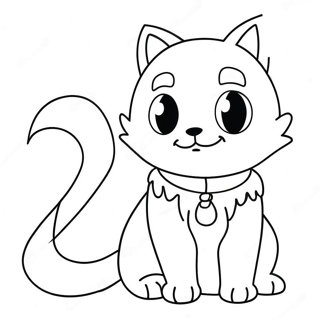 Anime Furry Character Coloring Page | Anime Furry coloring page