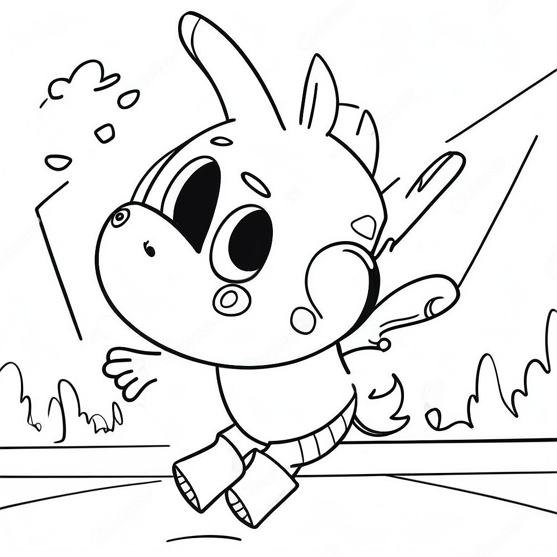 Pablo Backyardigans Coloring Page | Pablo Backyardigans coloring page
