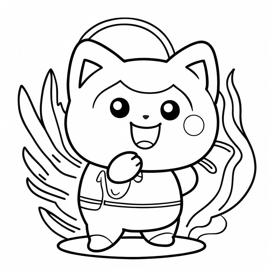 Yo Kai Watch Coloring Page | Yo Kai Watch coloring page