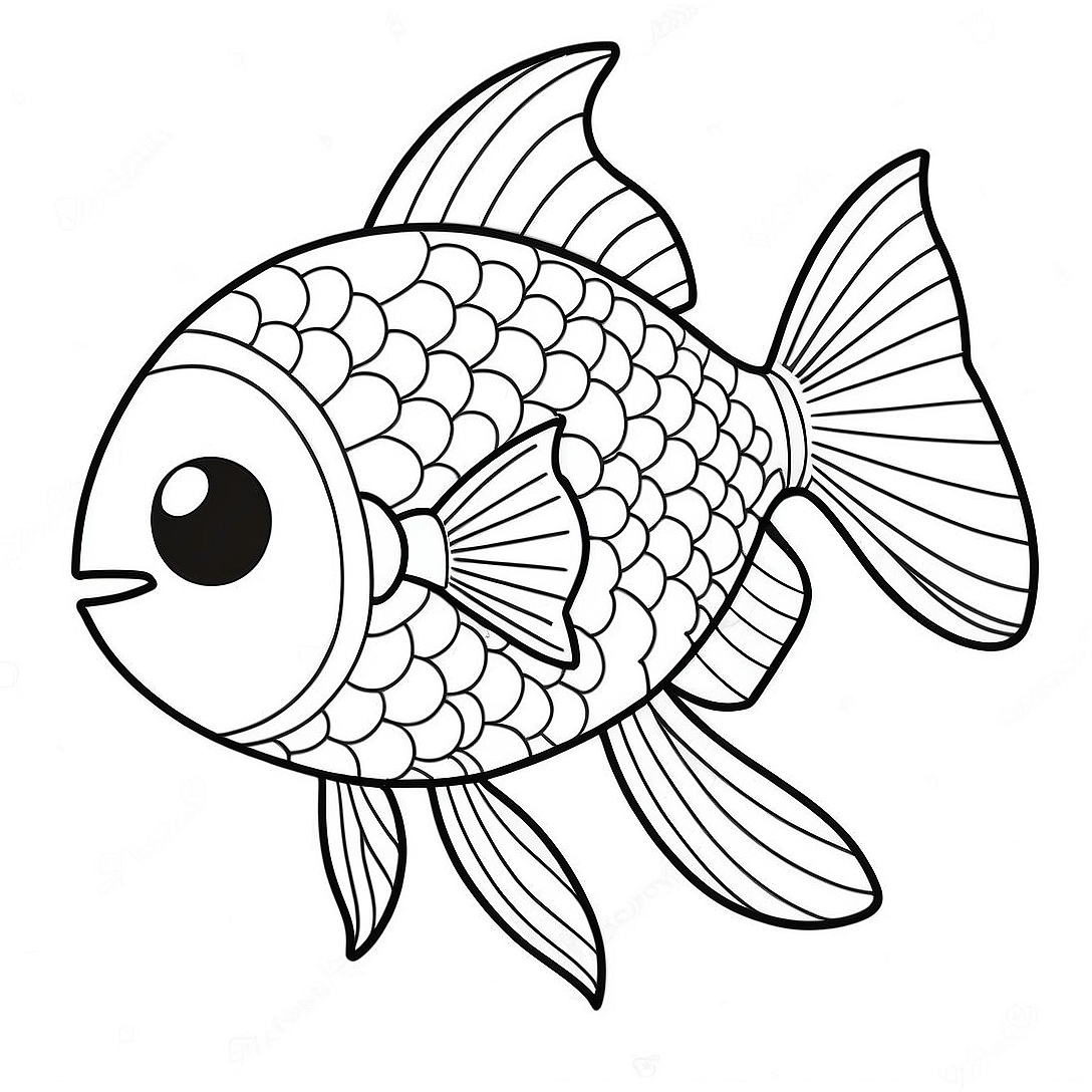 Fortnite Fishy Character Coloring Page | Fortnite Fishy coloring page