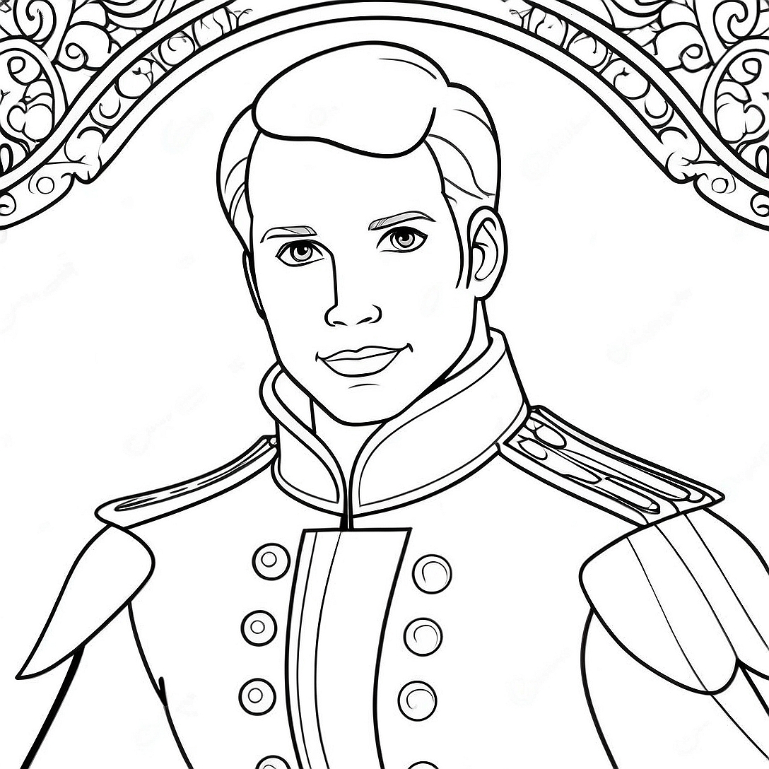 Prince Charming Coloring Page | Prince Charming coloring page
