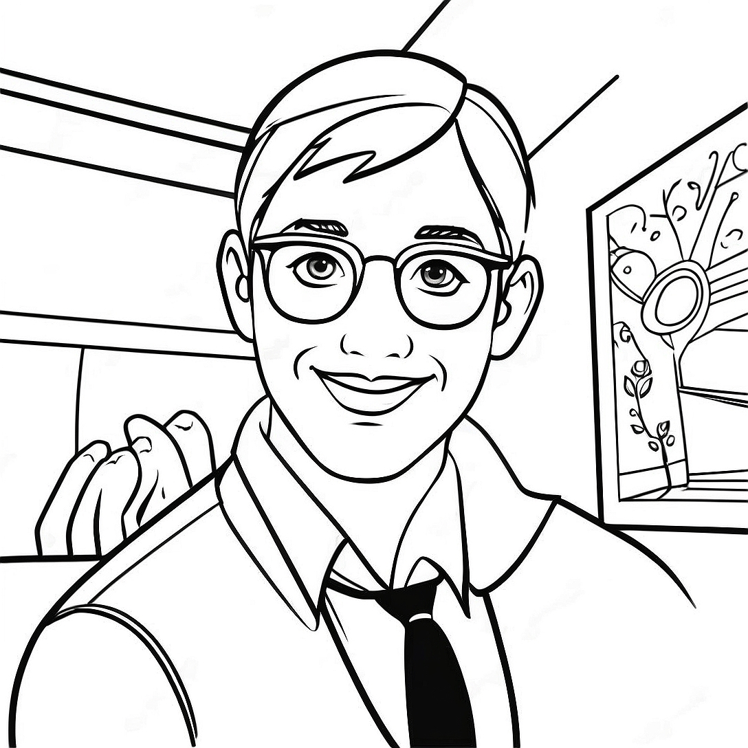 PrestonPlayz Gaming Adventure Coloring Page | PrestonPlayz coloring page