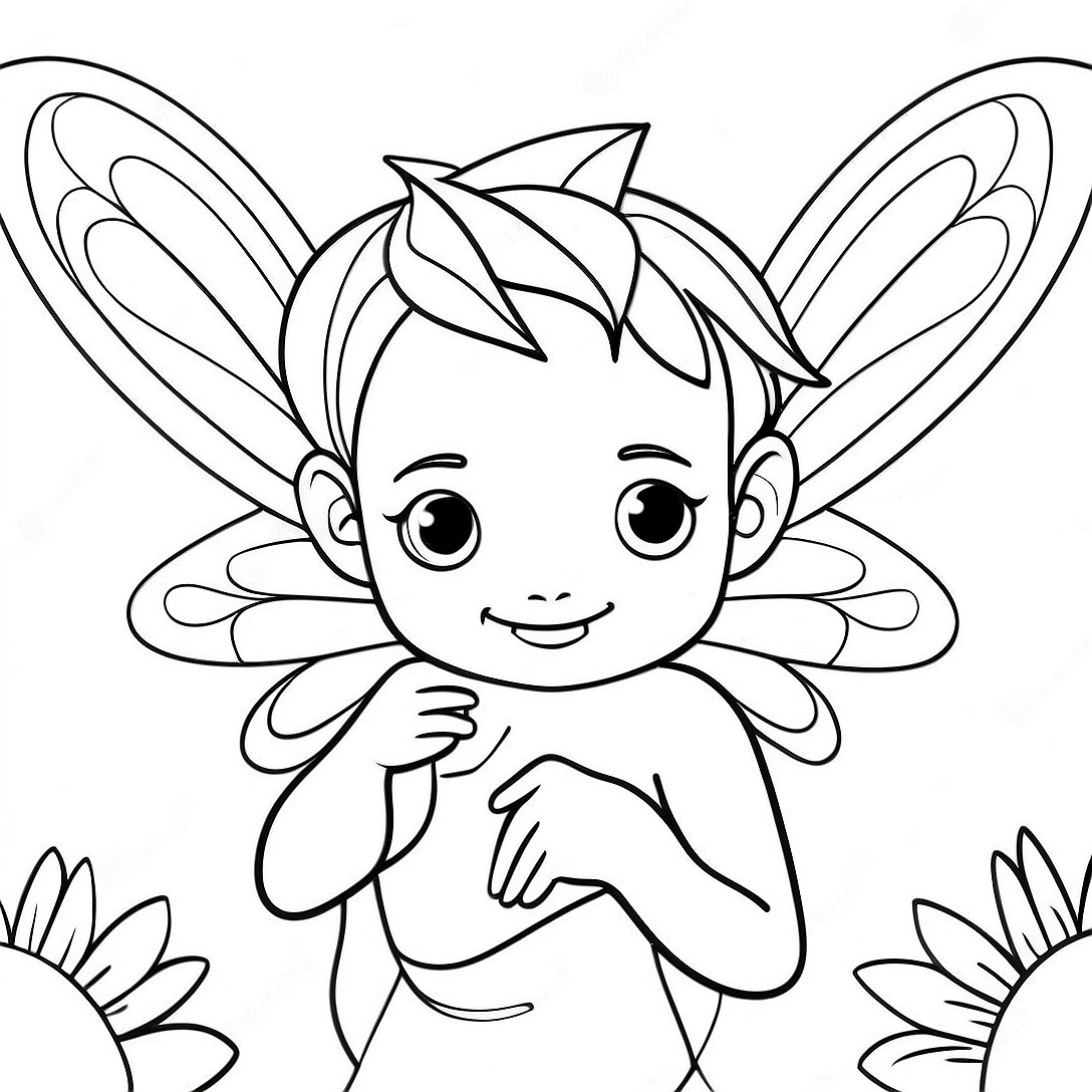 Musa with Magical Fairy Wings Coloring Page | Winx Club Musa coloring page