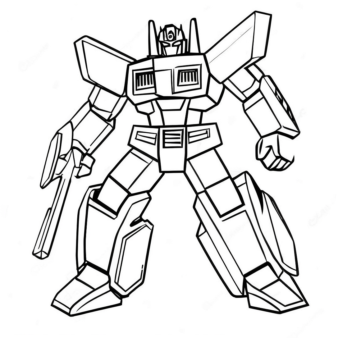 Transformers Robots in Disguise Coloring Page | Transformers Robots in Disguise coloring page
