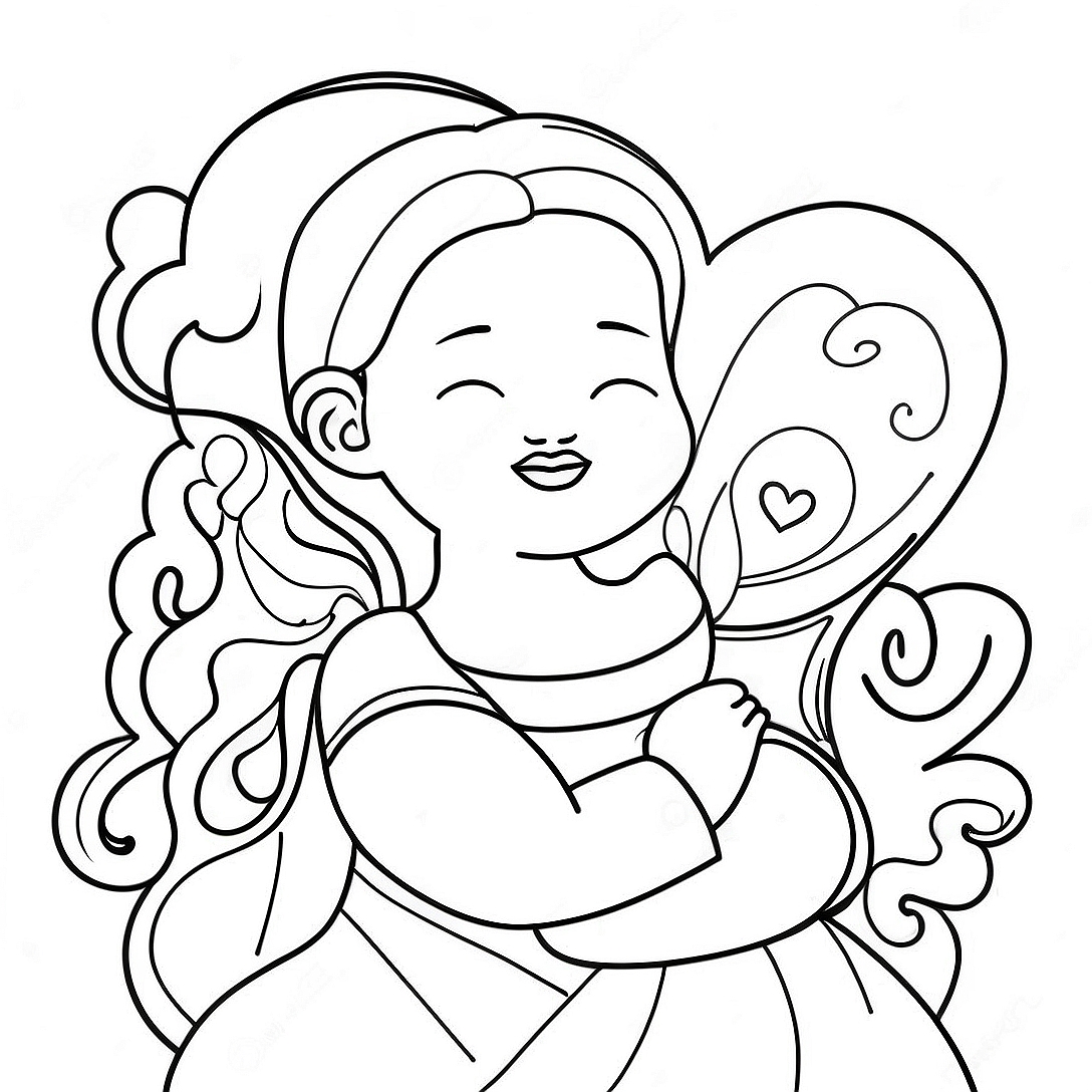 Love God Love Others Coloring Page | Love God Love Others coloring page