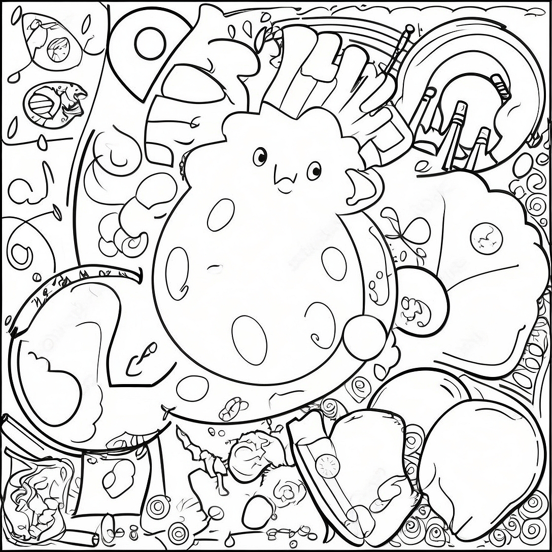 Parts of Speech Coloring Page | Parts of Speech coloring page