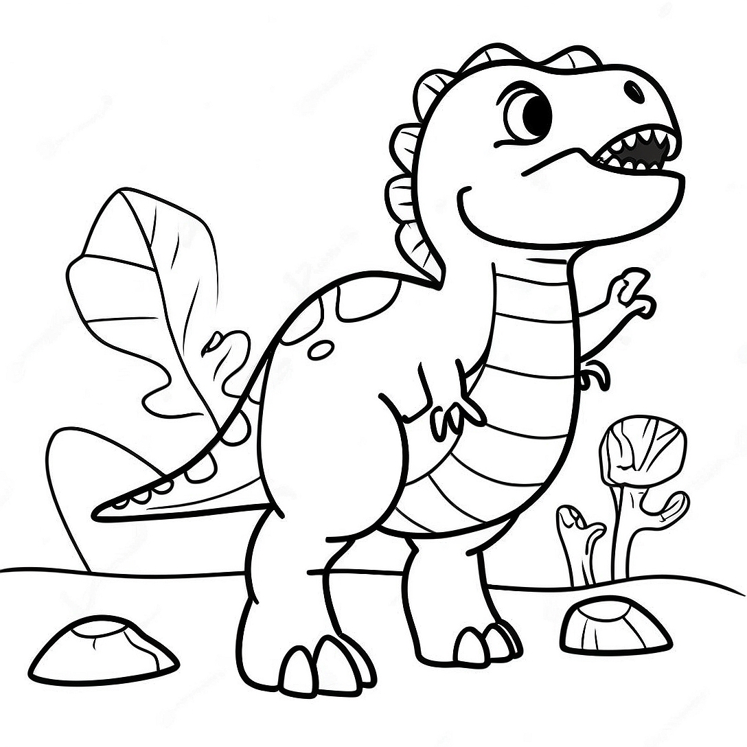 Dino Smashers Coloring Page | Dino Smashers coloring page