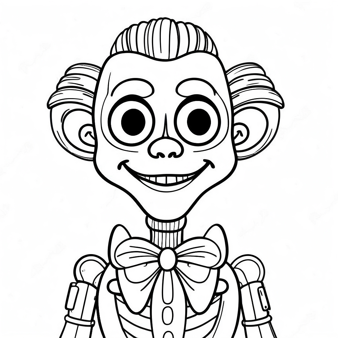 Ennard Coloring Page | Ennard coloring page