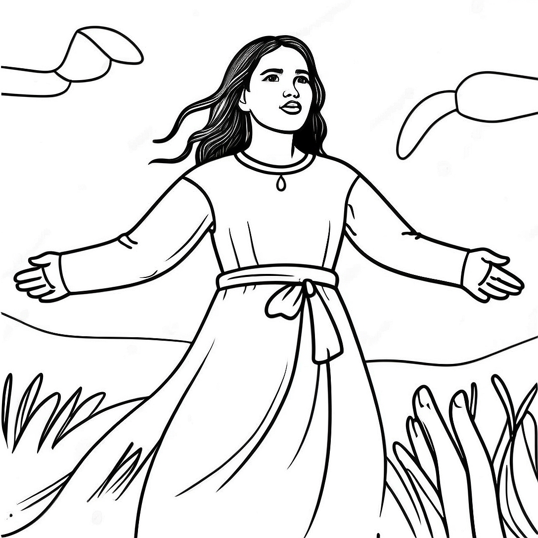 Esperanza Rising Coloring Page | Esperanza Rising coloring page