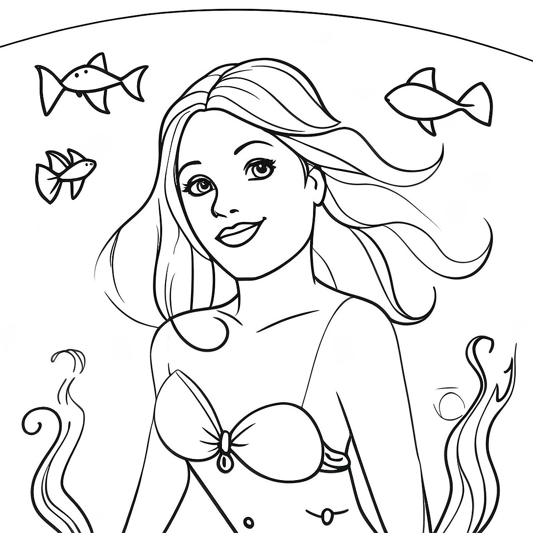 Mako Mermaids Coloring Page | Mako Mermaids coloring page