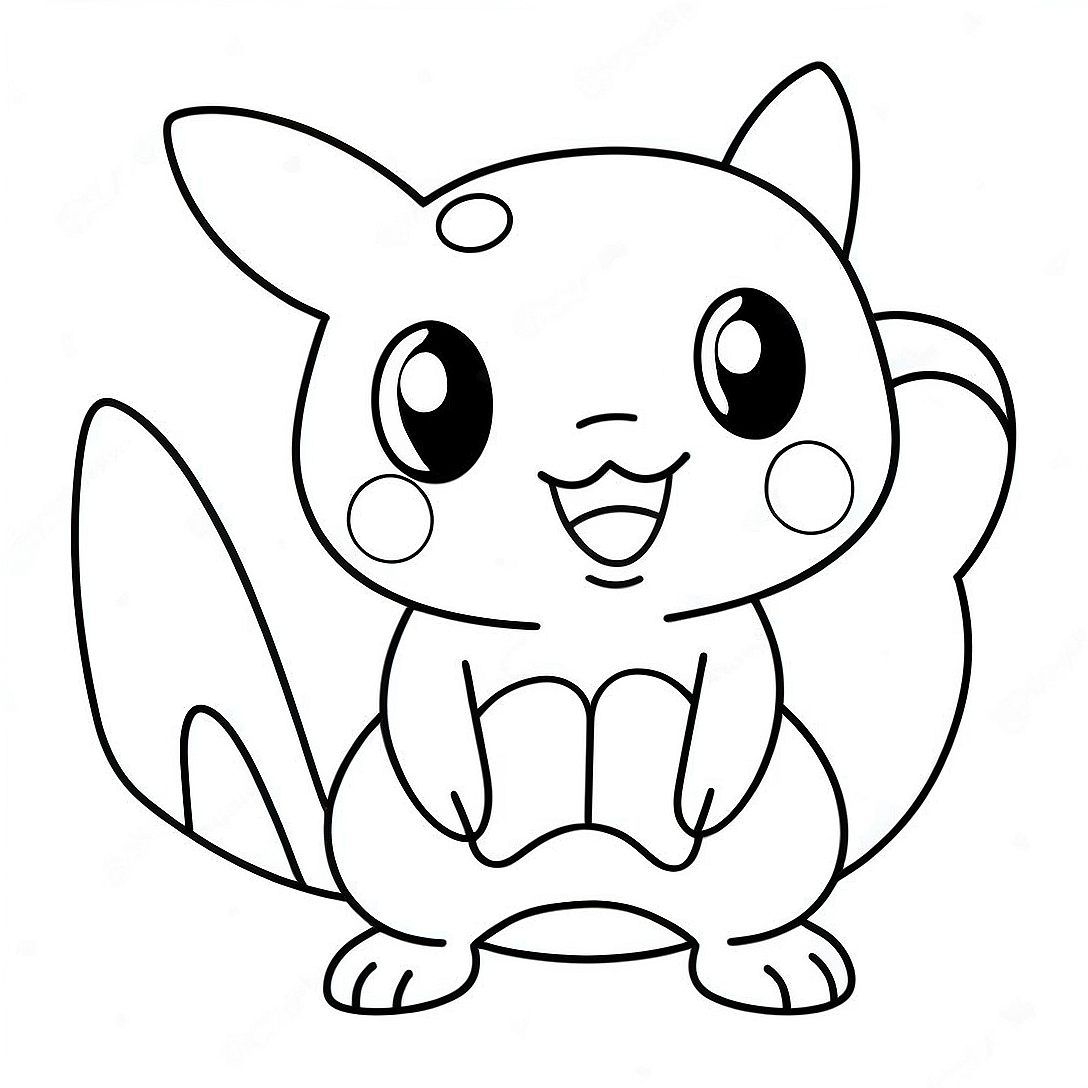 Scary Pokemon Coloring Page | Scary Pokemon coloring page