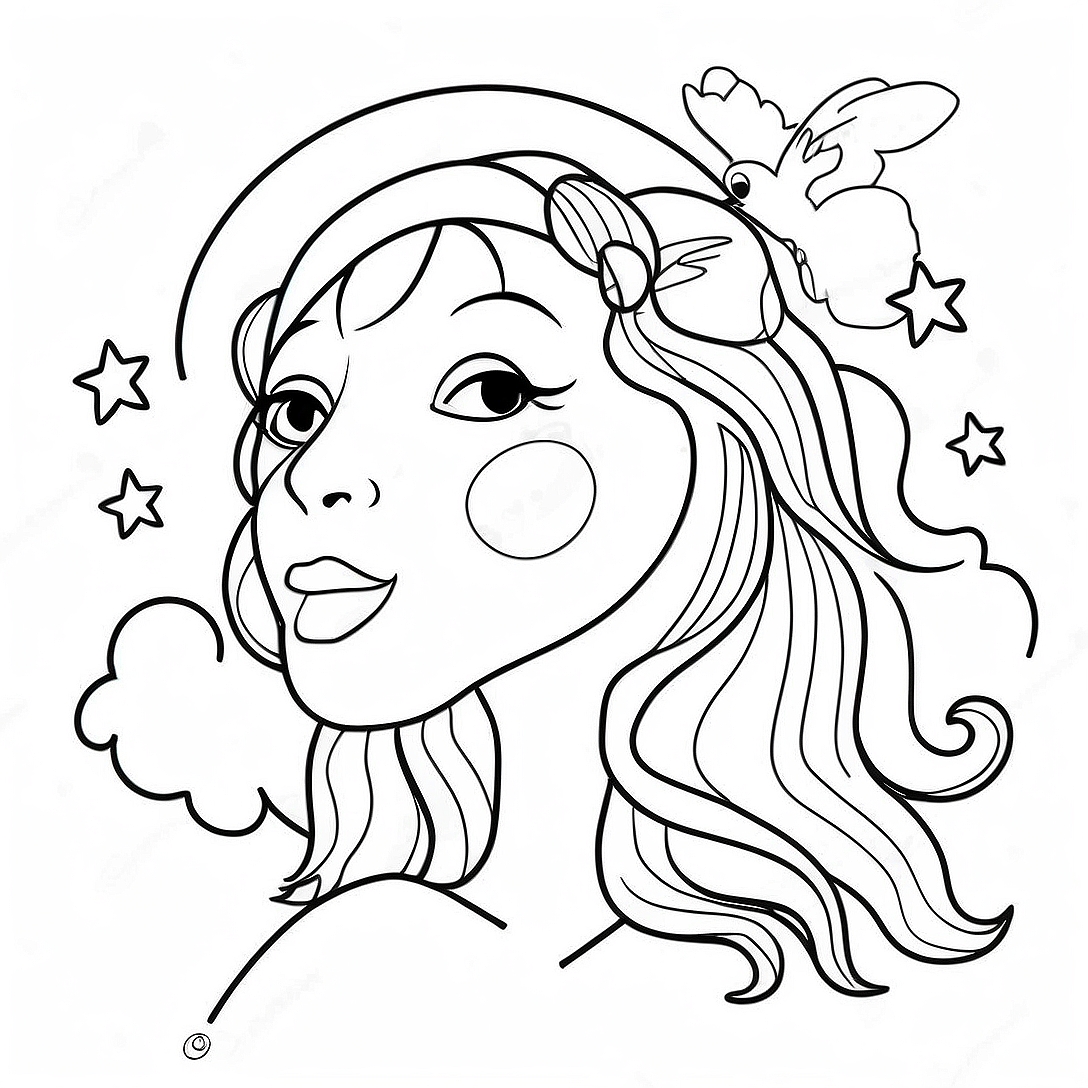 Colorful Creation of Light Coloring Page | 7 Days of Creation coloring page