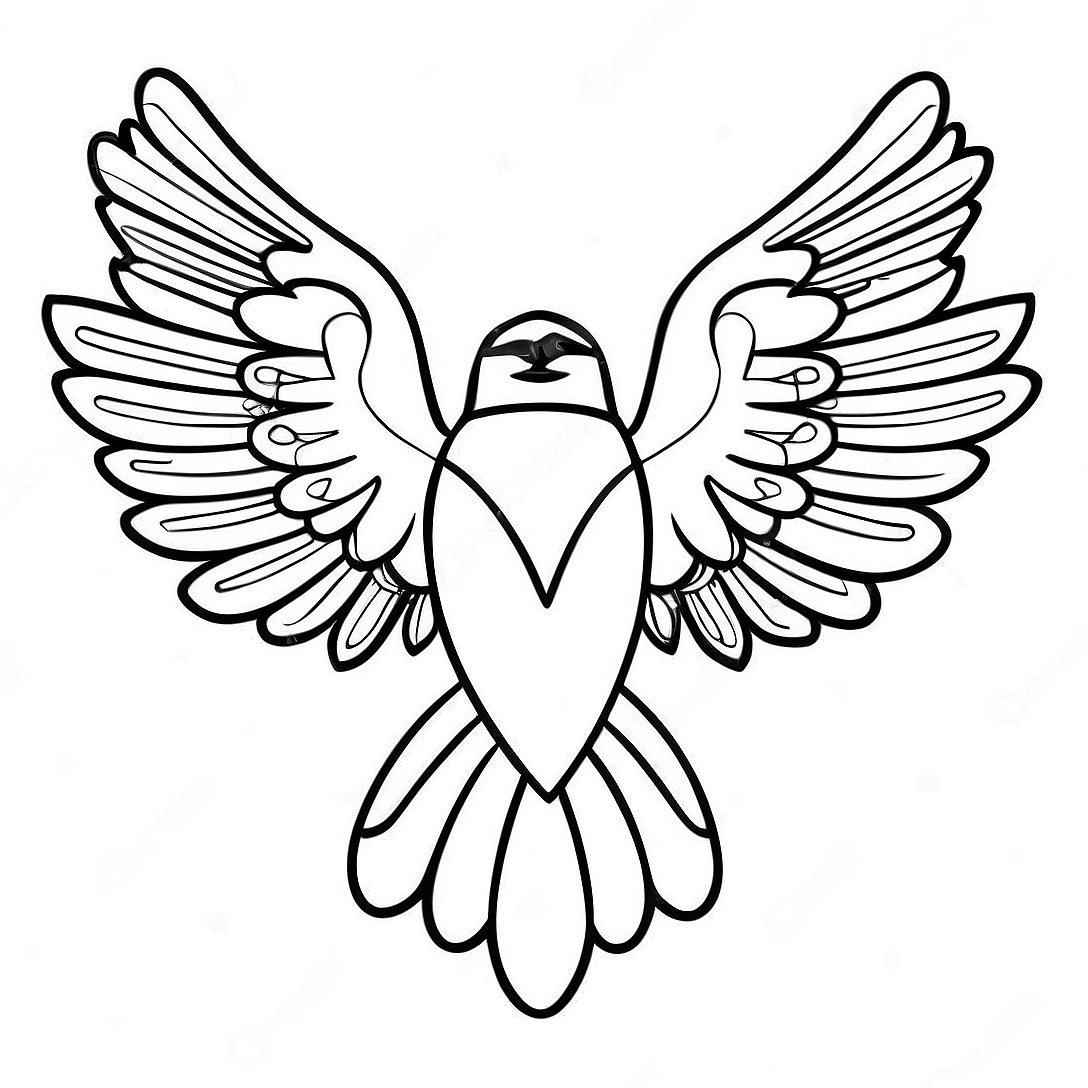 Thunderbird Coloring Page | Thunderbird coloring page