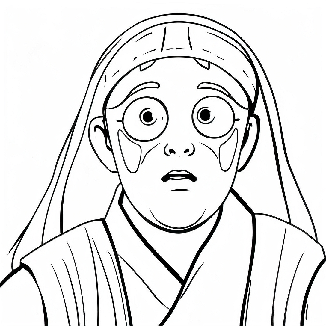 Young Jedi Coloring Page | Young Jedi coloring page