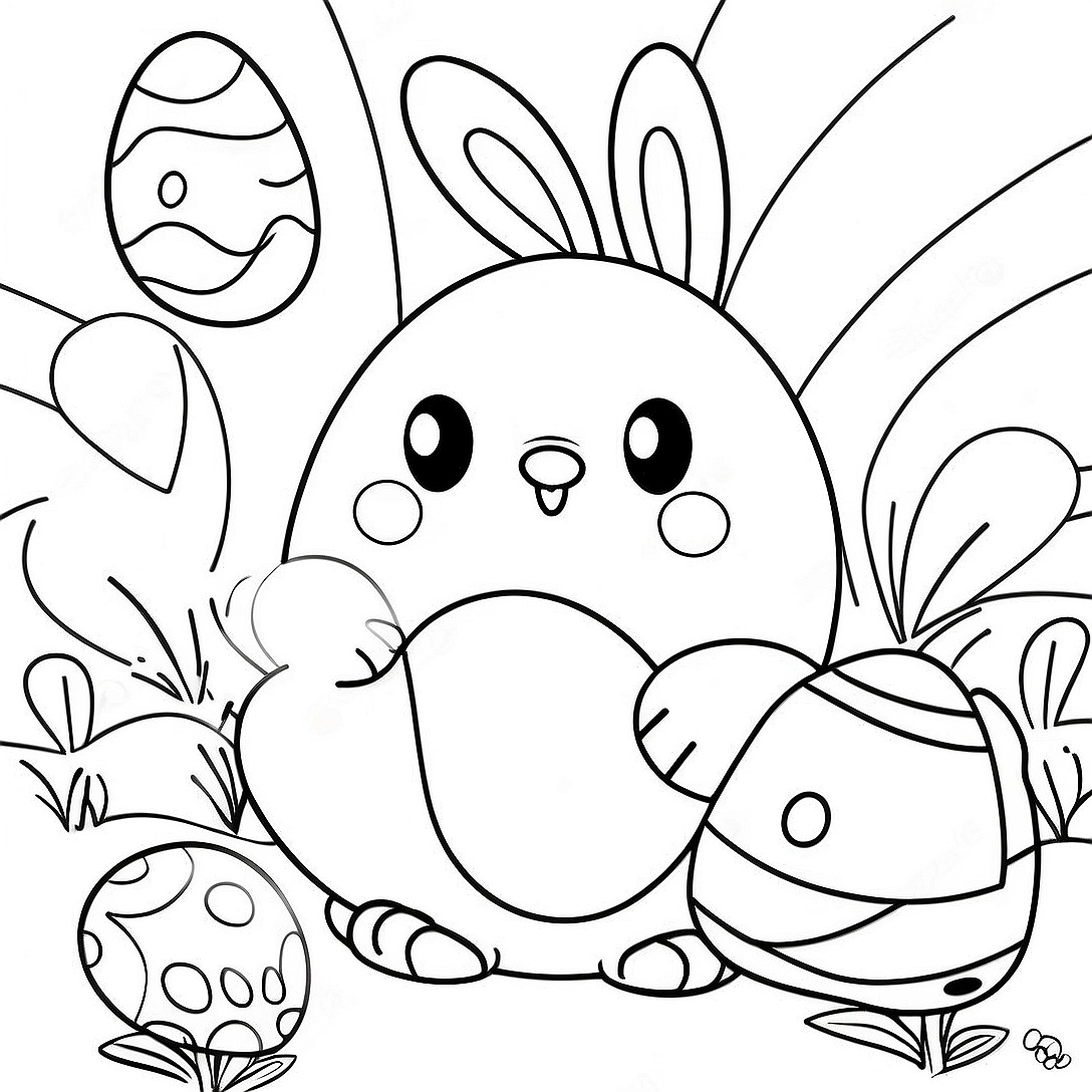Easter Math WorkPages Coloring Page | Easter Math WorkPages coloring page