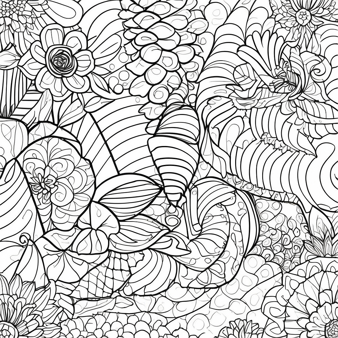 Tessellation Patterns Coloring Page | Tessellation coloring page
