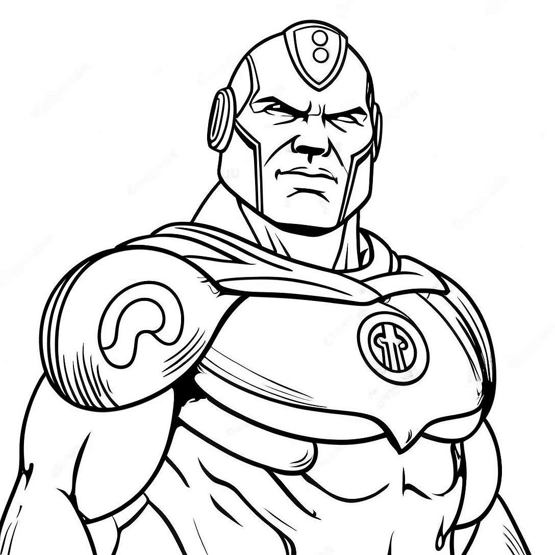 Darkseid Coloring Page | Darkseid coloring page