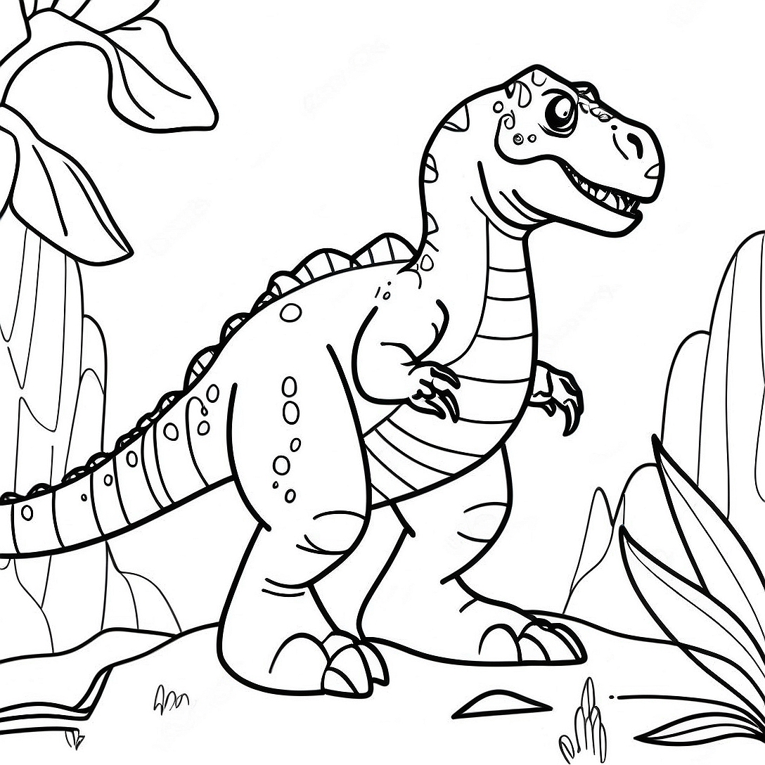 Indominus Rex Coloring Page | Indominus Rex coloring page