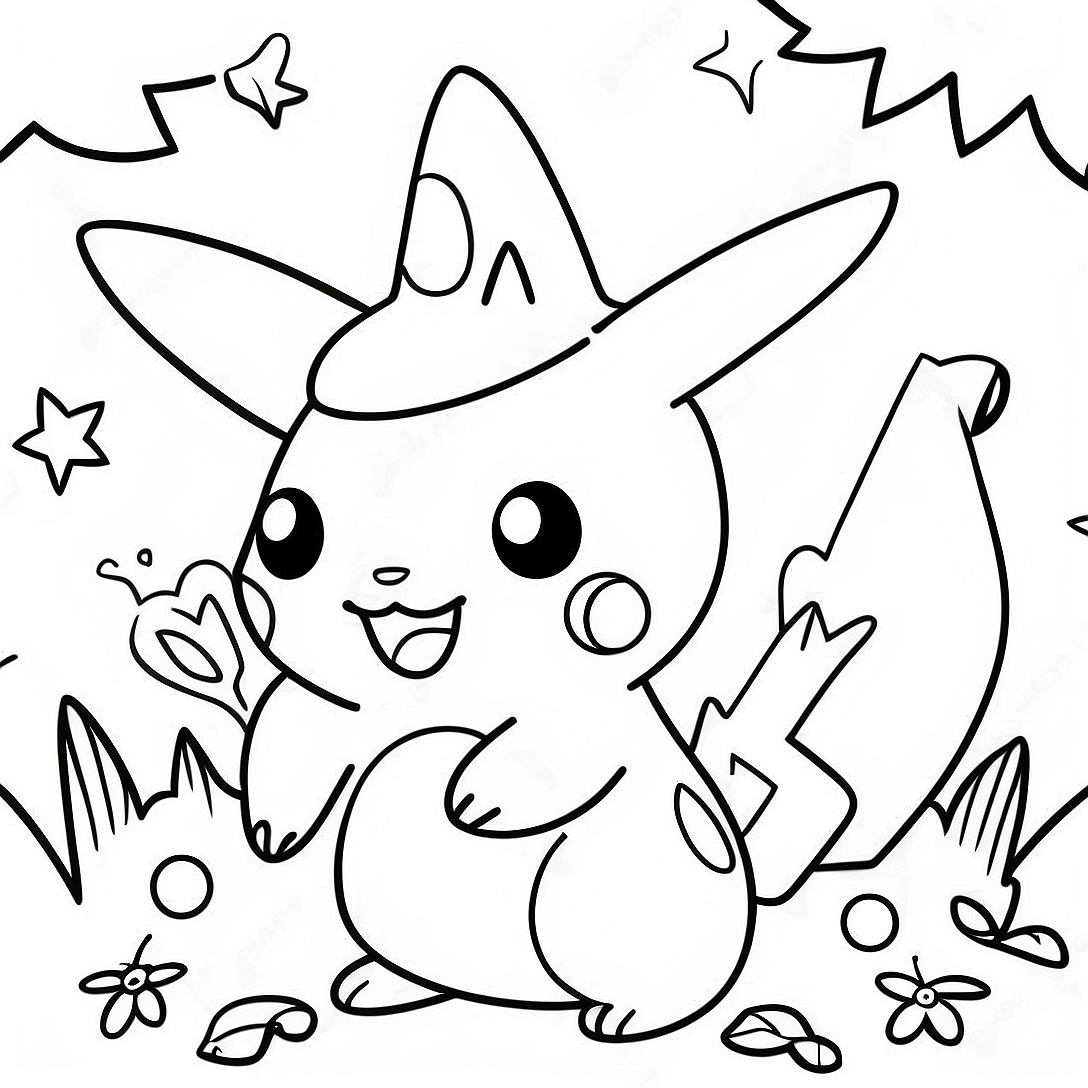 Pokemon Halloween Coloring Page | Pokemon Halloween coloring page