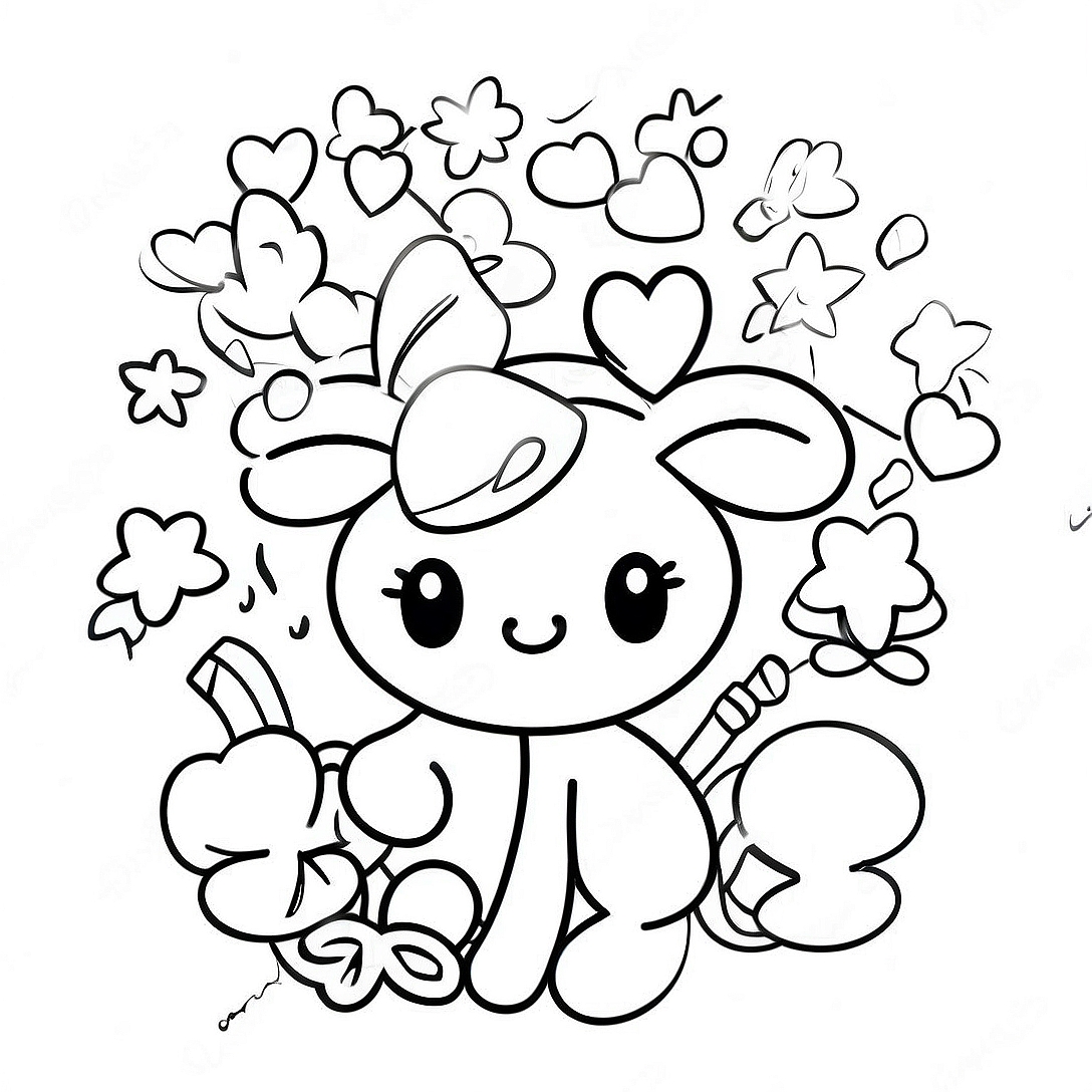Colorful Lucky Charms Coloring Page | Lucky Charms coloring page