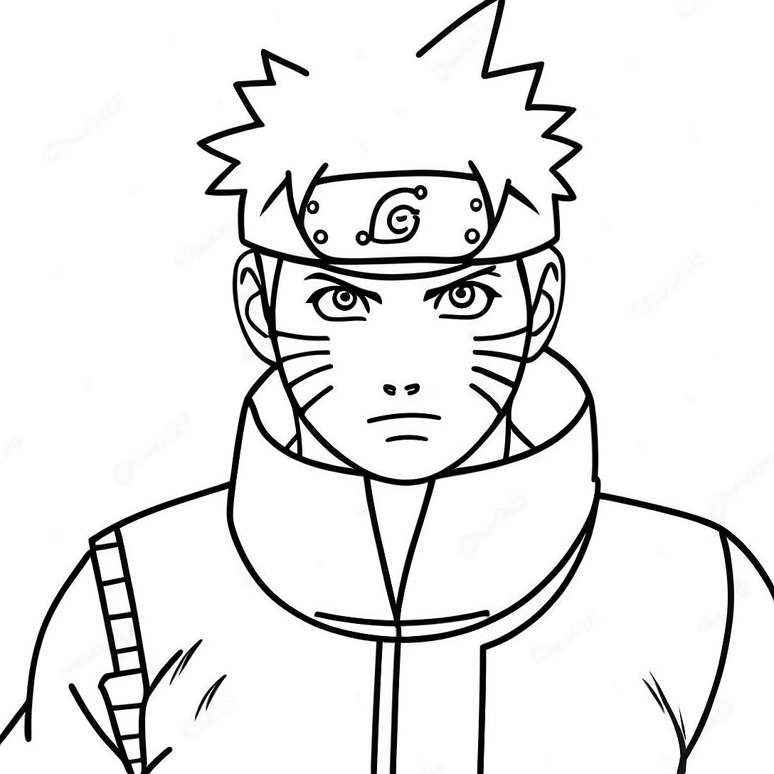 Naruto Coloring Page | Naruto coloring page