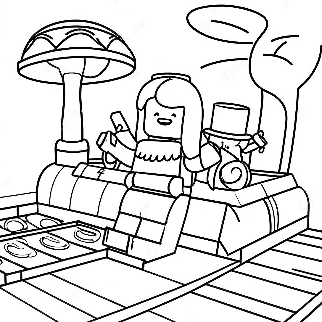 Lego Dreamzzz Coloring Page | Lego Dreamzzz coloring page