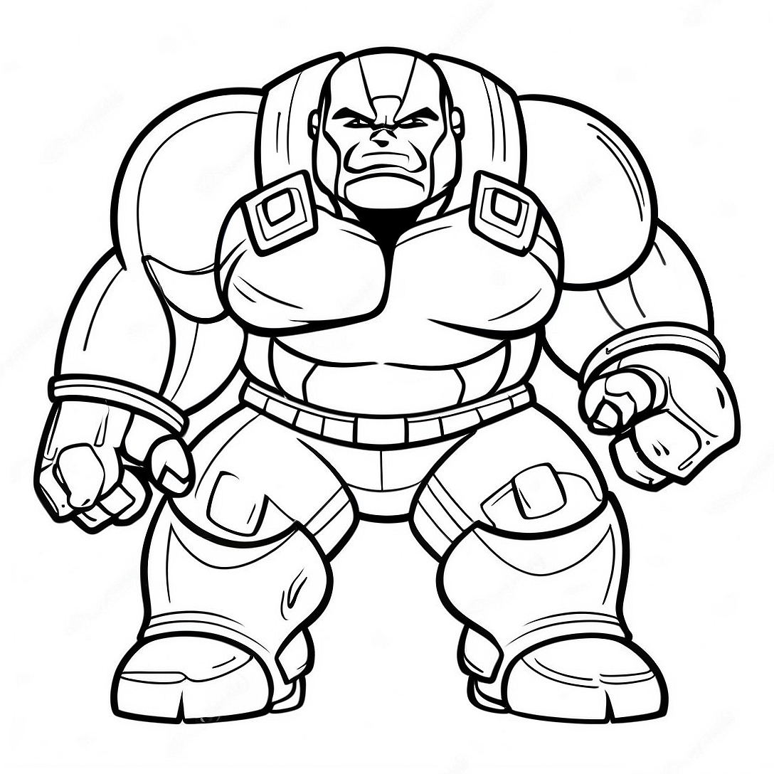 Hulk Buster Coloring Page | Hulk Buster coloring page
