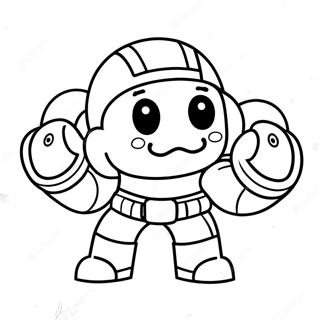 Brawl Stars Coloring Page | Brawl Stars 塗色頁