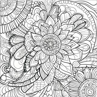 Adult Mandala Coloring Page | for Adults 塗色頁