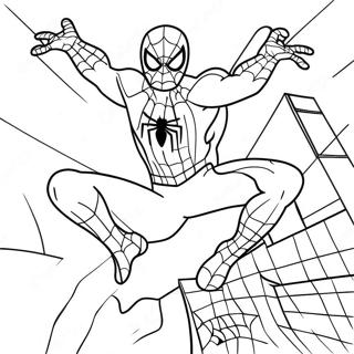 Spiderman Halloween Coloring Page | Spiderman Halloween 塗色頁
