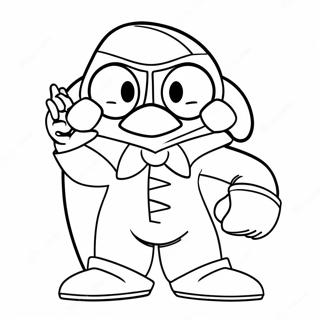 Dr Eggman Coloring Page | Dr Eggman 塗色頁