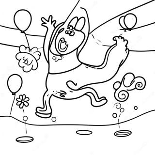 Leap Year Celebration Coloring Page | Leap Year 塗色頁