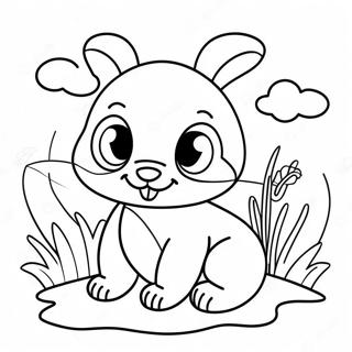 Cute Leap Year Animals Coloring Page | Leap Year 塗色頁