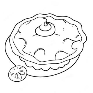 Delicious Pie Coloring Page | Pie 塗色頁
