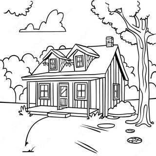 Country Coloring Page