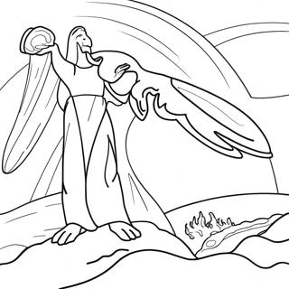 Genesis Creation Coloring Page | Genesis 塗色頁