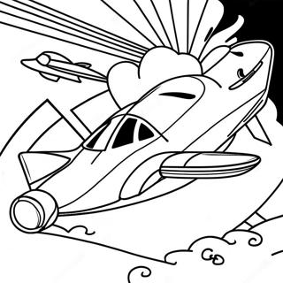 Challenger Coloring Page | Challenger 塗色頁