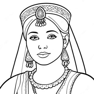 Esther Coloring Page | Esther 塗色頁