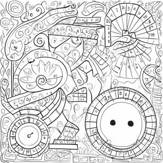 Math Mystery Coloring Page | Math Mystery 塗色頁