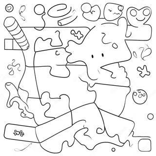 Fun Addition Puzzle Coloring Page | Math Mystery 塗色頁