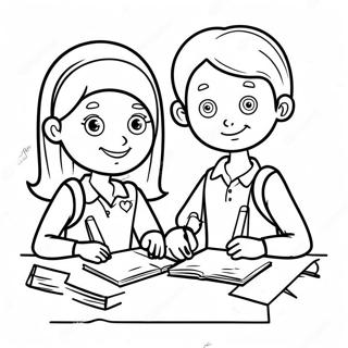 2nd Graders Fun Coloring Page | for 2nd Graders 塗色頁