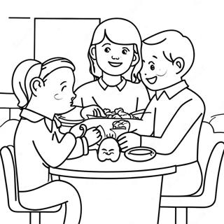 Manners Coloring Page | Manners 塗色頁