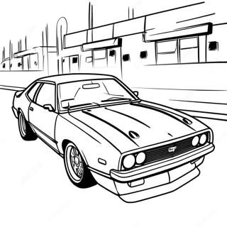 JDM Car Coloring Page | JDM Car 塗色頁