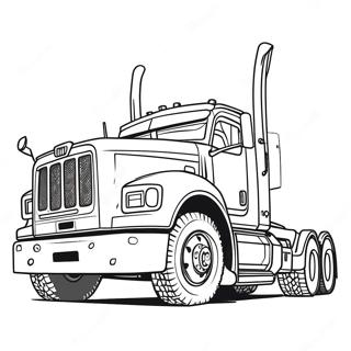 Diesel Truck Coloring Page | Diesel Truck 塗色頁