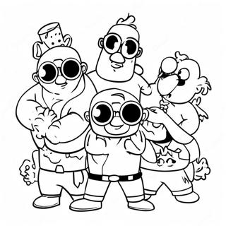 Brozone Coloring Pages