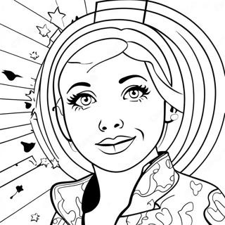Pop Art Coloring Page | Pop Art 塗色頁