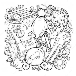 Math for Middle School Coloring Page